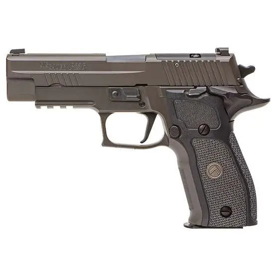 Sig Sauer P226 Full Size Legion SAO 9mm Luger 4.40" 10+1 Gray Cerakote Black G10