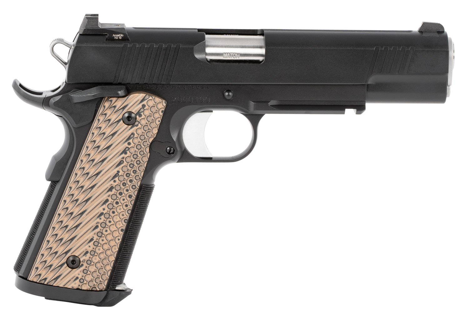 Dan Wesson Specialist 10mm Auto 5" Black Finish with Serrated Slide, G10 Grip & Picatinny
