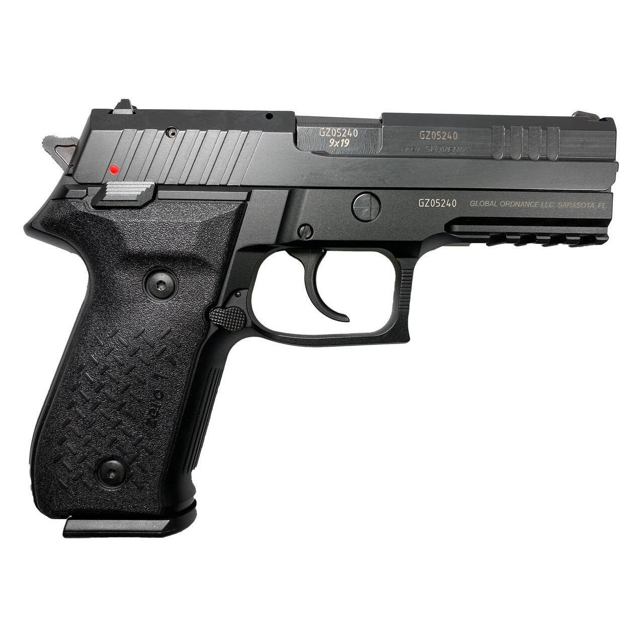 Arex Defense Zero 1 S 601762 Black 9mm Pistol 4.25" Barrel 17rd
