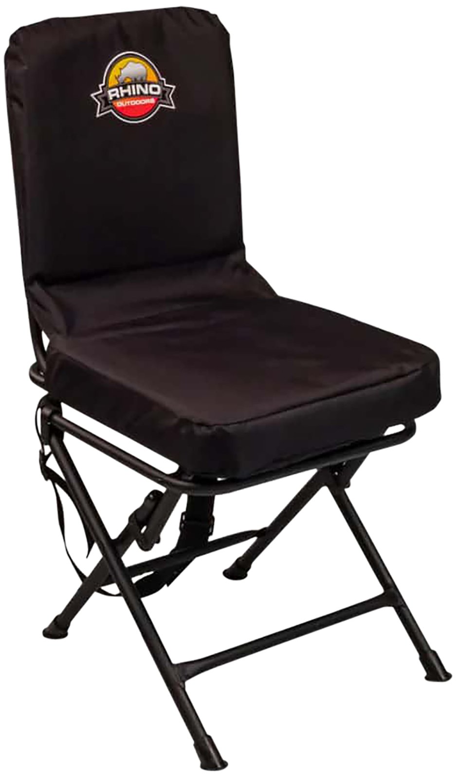 Rhino Blinds RC2281 Padded Swivel Hunting Chair 360 deg Black 600D Polyester