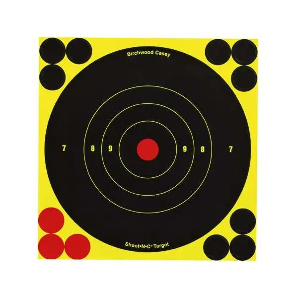 Birchwood Casey BC-34550 Reactive Target 6 in Self-Adhesive 60 Pack - Birchwood Casey - 6"