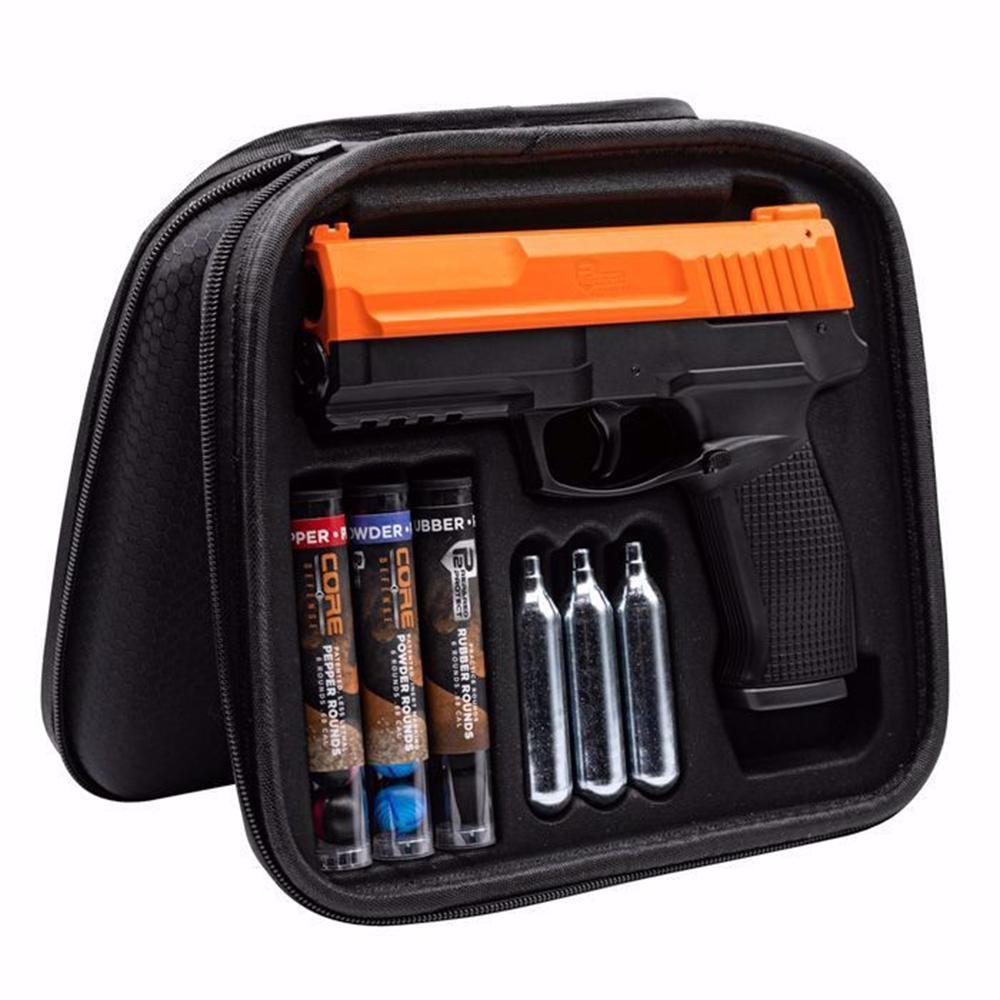 Umarex P2P Secure 68P Pepper Defense Kit 16J -.68 cal Orange Black - Umarex - 8x68mm S