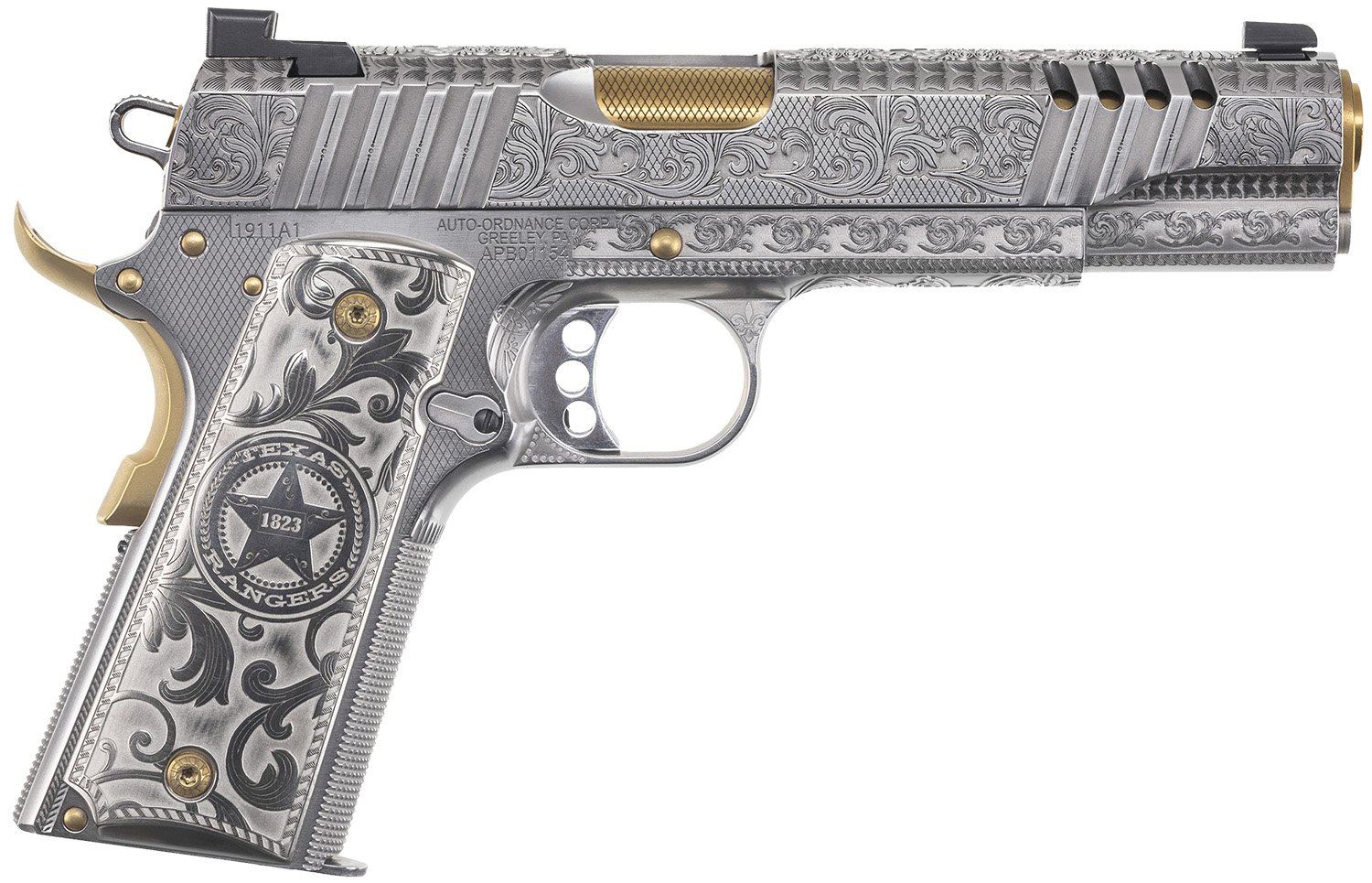 Auto 1911TCAC17 1911 .45 Texas Ranger Special Edition Pistol