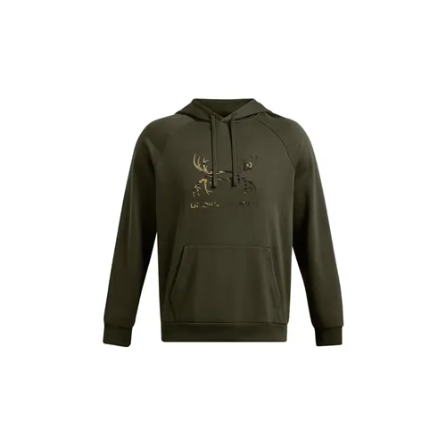 Buy Under Armour Rival Fleece Antler Hoodie Men's Pullover Brushed online