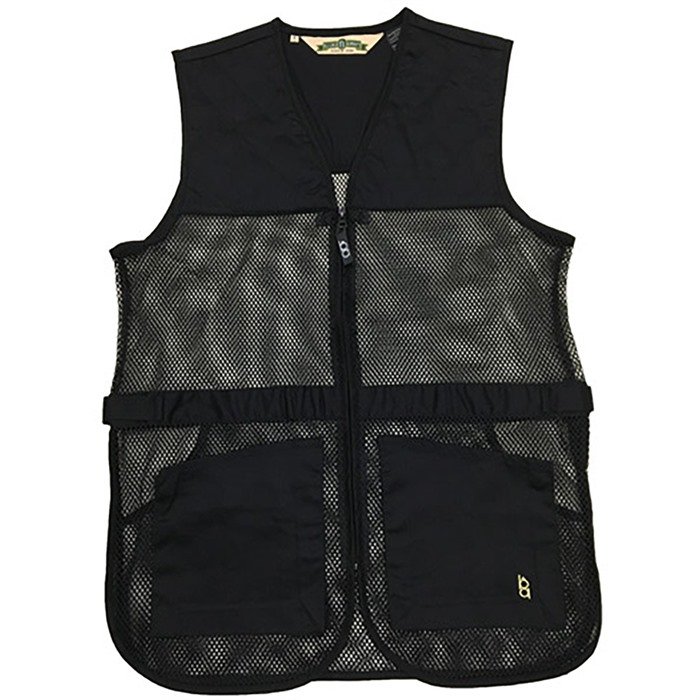 BOB ALLEN FULL MESH DUAL PAD SHOOTING VEST BLACK 3XL - Bob Allen