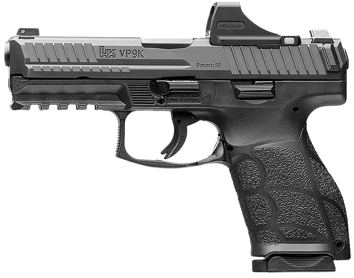 Heckler Koch VP9A1 9mm 10Rd Optics Ready Sights