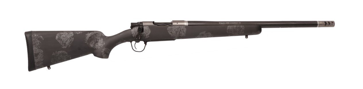 Christensen Arms Ridgeline FFT Lightweight High-Performance Rifle, 270 WSM, 20" Carbon Fiber Wrapped 416R Stainless Steel Barrel, Sporter Style Stock, Gray Accents, 3+1 Capacity - Christensen Arms - 270 WSM