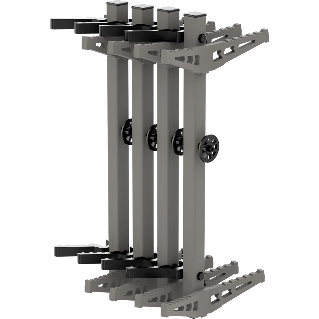 Novix NX-MIN4DW Mini Double Step Climbing Stick 4pk, 17" Gray, 300 lb Rating
