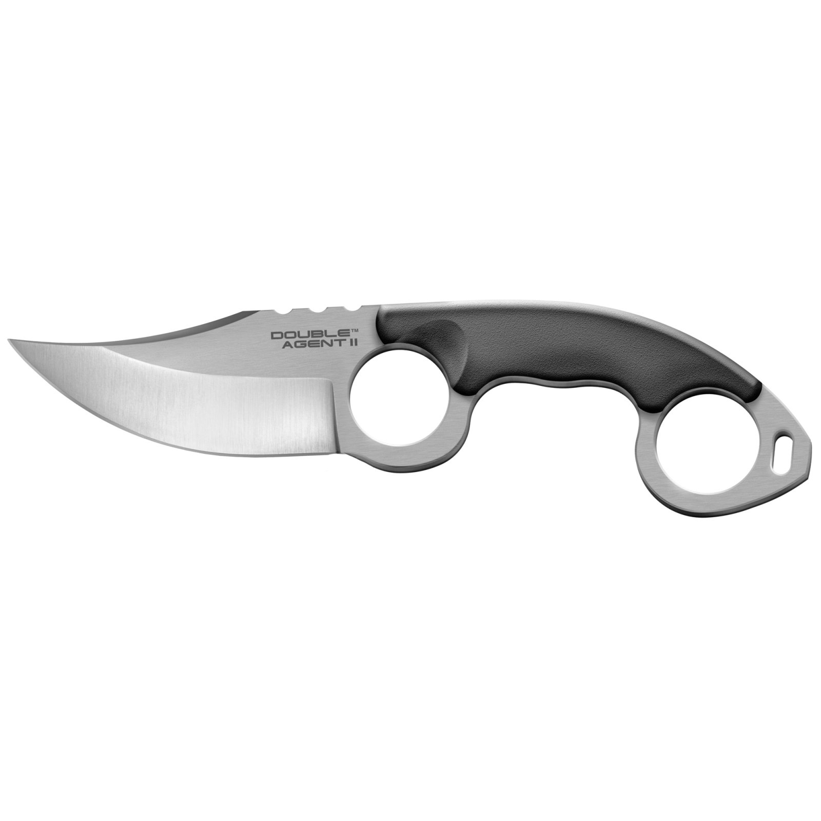 Cold Steel Cs-39FN Double Agent 3" Fixed Plain Sat