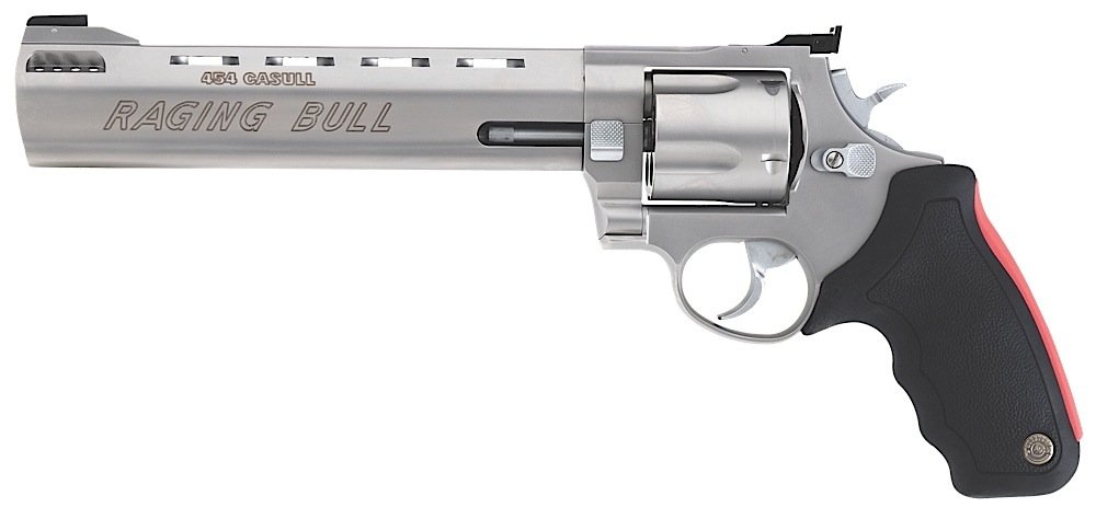 Taurus Raging Bull 454 Casull 8.38" Matte SS Barrel 6-Round - 2-454089M