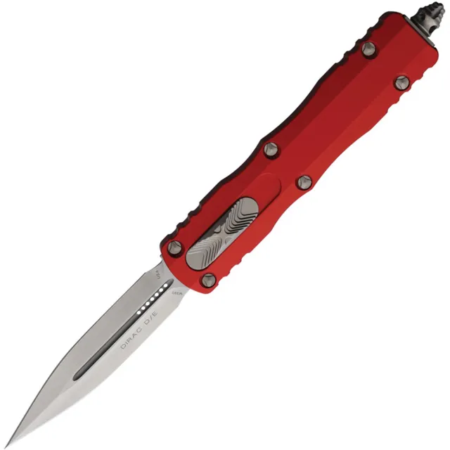 Microtech Dirac 225-10RD 2.92 In D/E STD/SW Red Alu Hndl