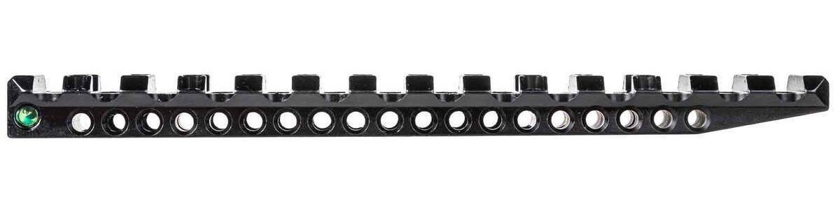 Tapco TAP22044 10/22 Scope Base Black For Ruger 10/22 Rifles Integrated Bubble Level Mounting Screws Included BLACK 