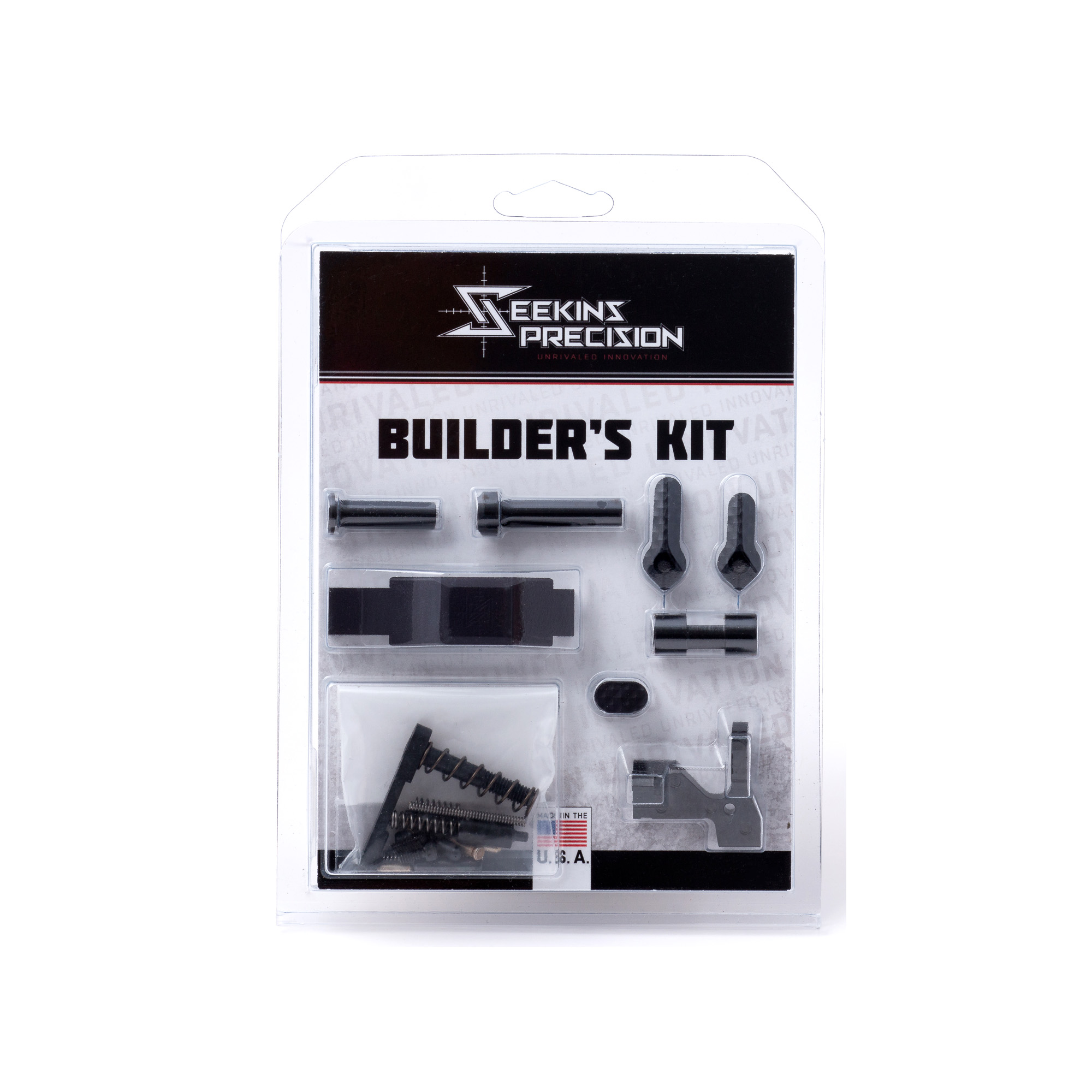 Seekins 0011510063 AR-15 Enhanced Builder's Kit Black