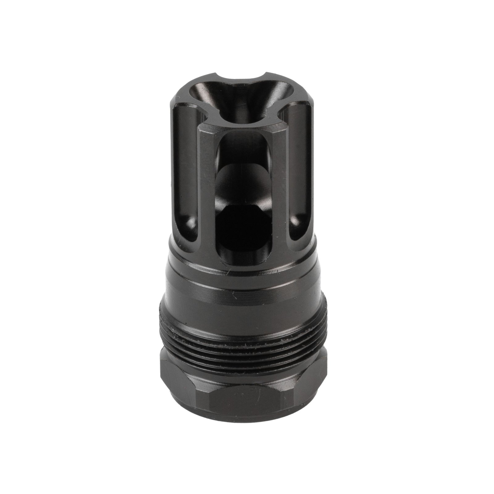 Liberty LPM-2001 Eclipse Flash Hider, 30 Cal, 1/2X28, Nitride Black