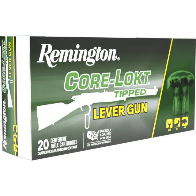 Remington Core-Lokt Lever Gun Rifle Ammo 45-70 Government 300 gr. Core-Lokt Tipped 20 rd. - Remington Arms Company, LLC
