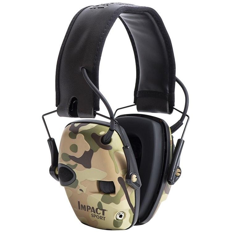 Howard Leight Impact Sport MultiCam Electronic Muff NRR22