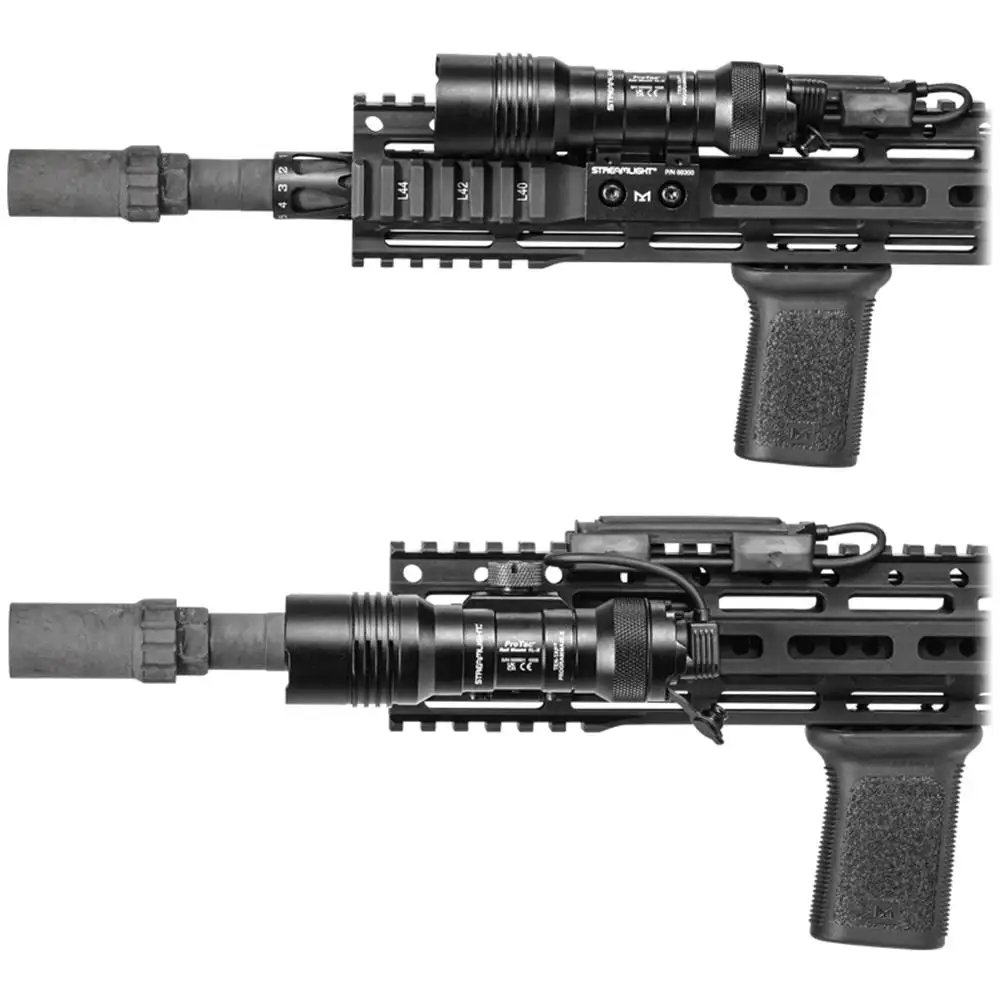 Streamlight Protac Rail Mount 1L-X Pro Handgun Weapon Light CR123A 500 Lumens Black