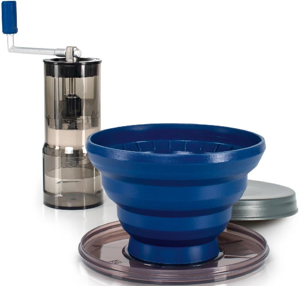 GSI Gourmet Pour Over Java Set Collapsible #4 Drop Cone, Brews 1-2 Cups