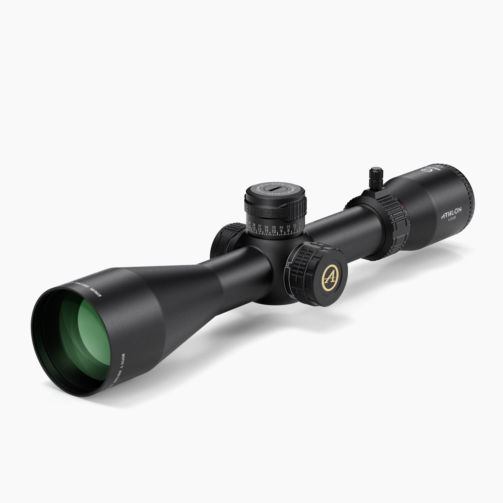 Athlon Ares HLR 4-24x50 SFP 30mm Illuminated APLR-H2 MOA Riflescope - Athlon