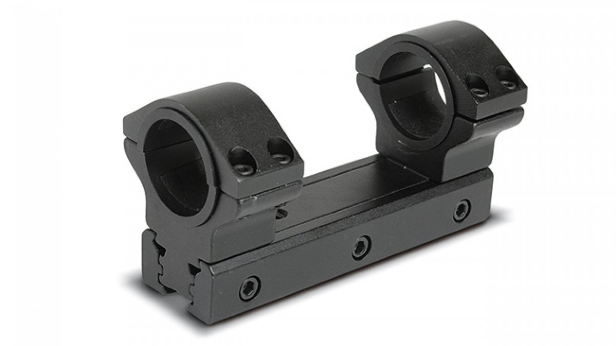 Konus 7237 One-Piece Ring Mount, 32-52mm Lens, 1" & 30mm Scopes, Black