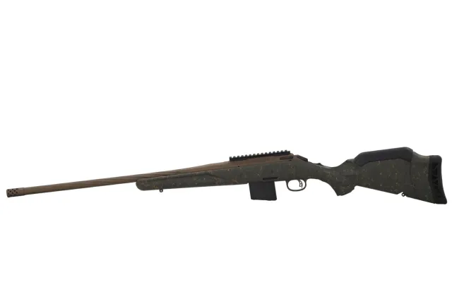 RUGER AMERICAN G2 PRED WILDERNESS TOPO RFL 350 LGD 22" T.B. SPIRAL BBL, GRN SPLTR,BRNT BRNZ 5RD - RUGER - .350 Legend