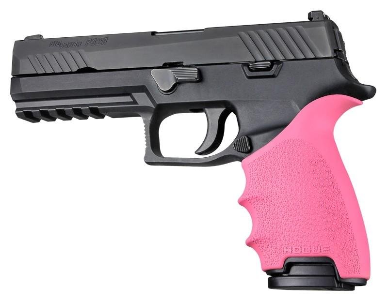 Buy Hogue 17607 HandAll Beavertail Grip Sleeve Pink 8.2 In online