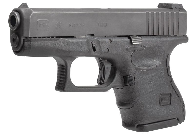 Hogue Wrapter Rubber Adhesive Grain Texture Grip For Glock 26/27/33 (18640)