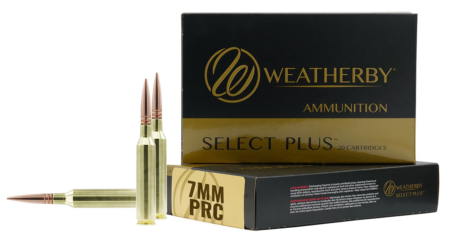 Weatherby R7PRC175EH Select Plus 7mm PRC 175gr Berger Elite Hunter Ammo - Weatherby - 7mm PRC