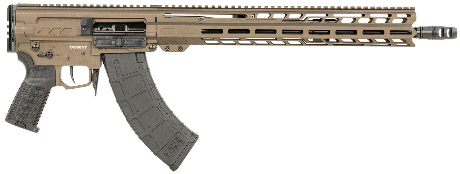 CMMG 86A170B-MB Dissent Mk47 7.62x39 16" Barrel Pistol Midnight Bronze - CMMG - 7.62x39