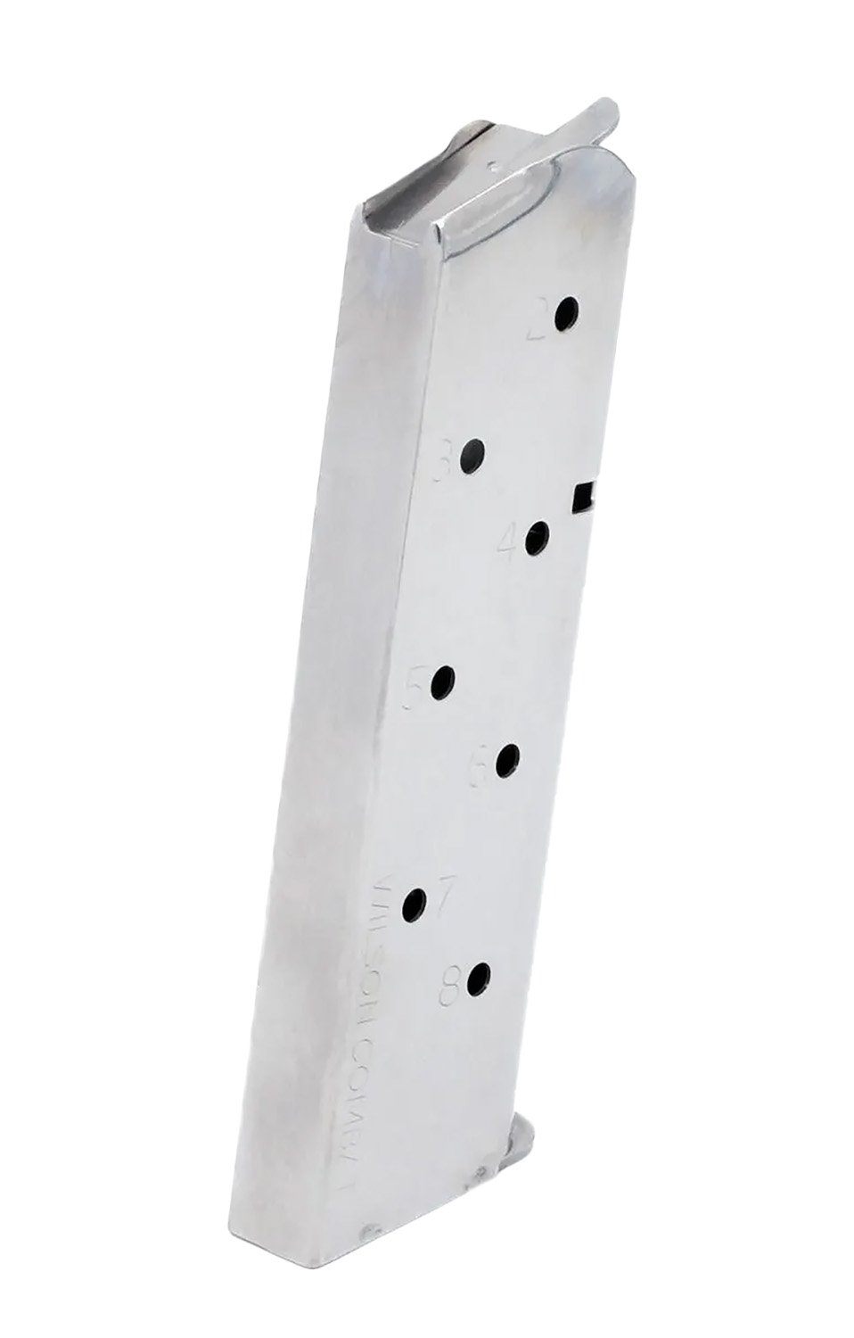 Wilson Combat 92045FS8 8rd 45 ACP Stainless Steel Magazine