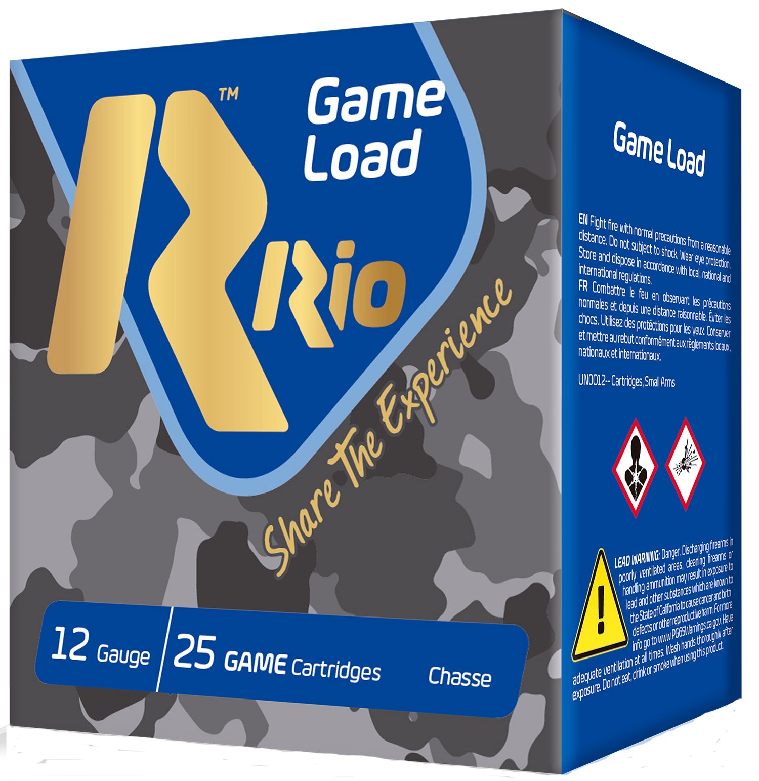RIO AMMUNITION SG3275 Game Load Super Game High Velocity 12 Gauge 2.75" 1-1/8 oz 7.5 Shot 25 Bx/ 10 Cs - Rio Ammunition - 12 Gauge