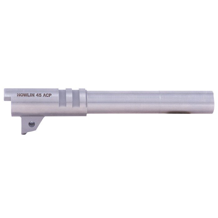 Nowlin 1911 .45 ACP 5" Stainless Steel Match Barrel Non-Ramped