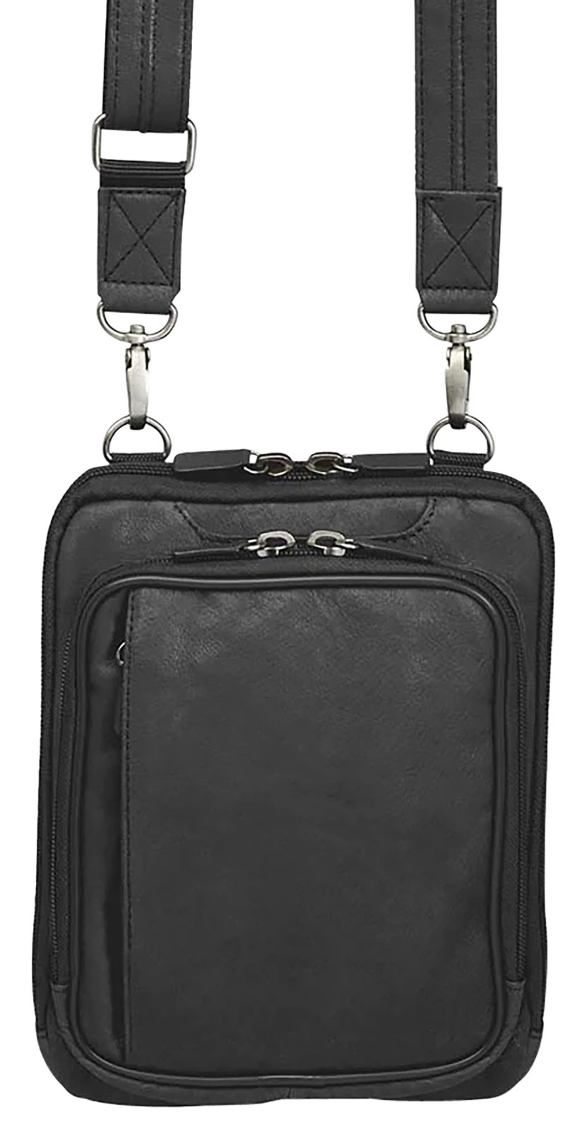 GTM GTM-99/BK Crossbody Shoulder Pouch Black