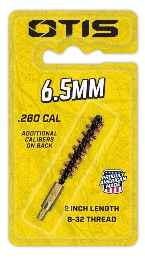 OTIS 6.5MM CALIBER BORE BRUSH ( 12 PER PACK )