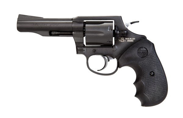 Armscor M200 Black Parkerized .38 Spl Pistol: 4-inch Barrel, 6-Round Capacity, Fixed Sights, Polymer Grip - Rock Island Armory - 38 Special