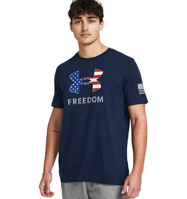 Buy Under Armour UA Freedom Logo T-Shirt Men's Performance Tee online