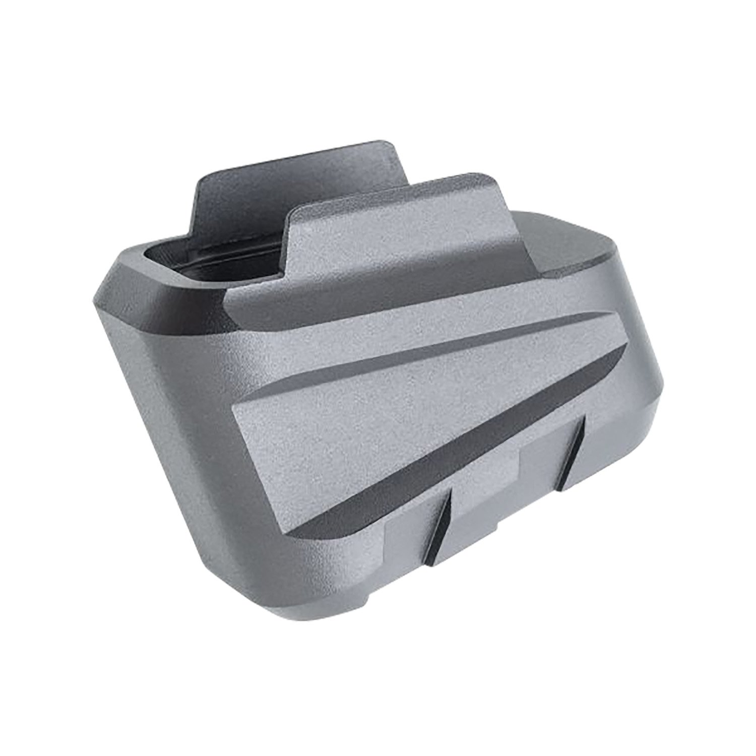 Tyrant CNC TDP320MAGEXGREY Sig P320 5rd Grey Aluminum Mag Extension