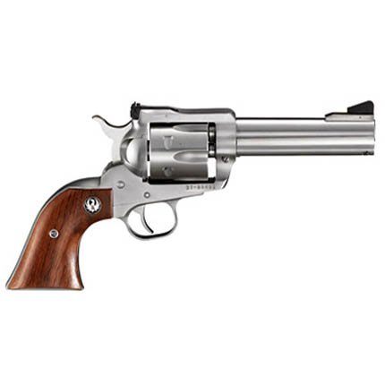 Ruger 0309 Blackhawk Revolver, 357 Mag, 4.62" Stainless Steel Barrel, 6-Round, Hardwood Grip, Adjustable Sight, 46oz, 10.50" Length