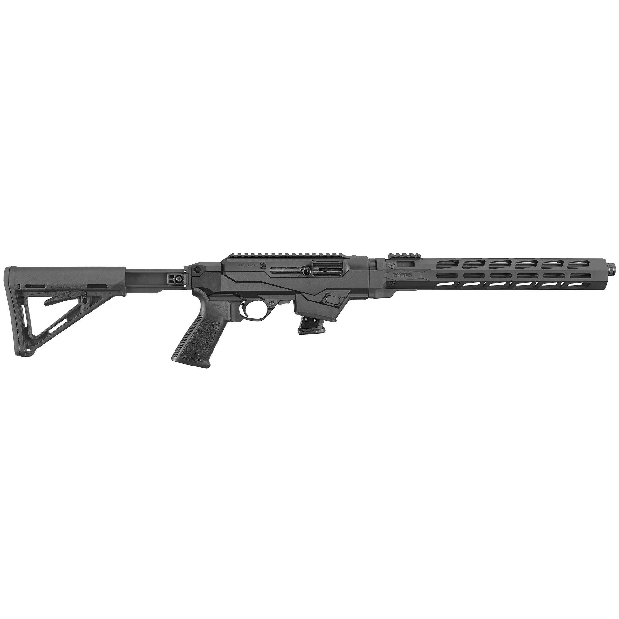 Ruger PC Carbine 9mm Luger 10+1 16.12" Threaded/Fluted Barrel M-LOK