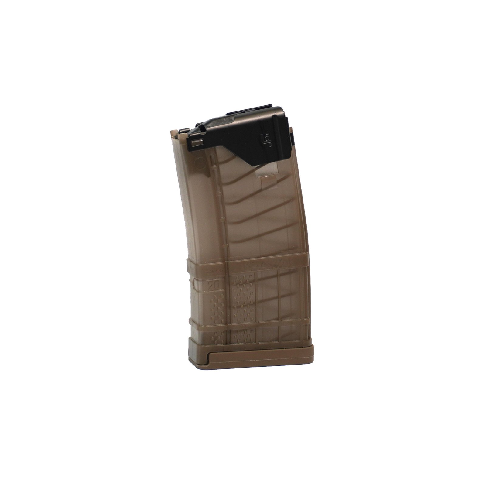 Lancer L5AWM L5-G2-20-TDE 5.56 NATO 20-Round Translucent Dark Earth Mag - Lancer Systems - 5.56 MM NATO