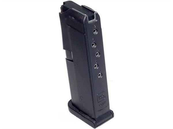 Glock G42 380 ACP 6-Round Black Magazine - Glock - 380 ACP