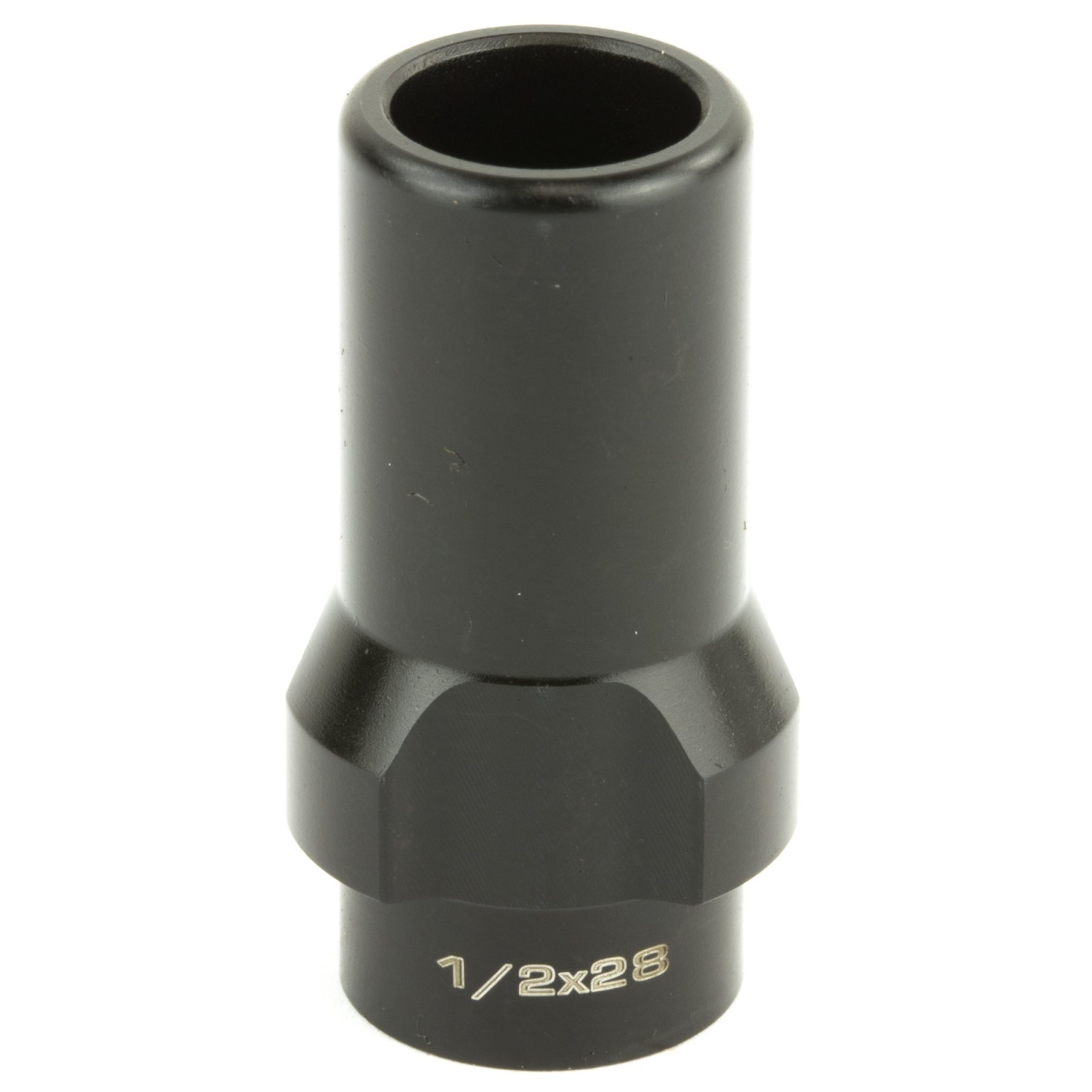 Griffin Armament 3L1228 3-Lug 9mm Adapter 1/2"-28 17-4 SS Black QPQ