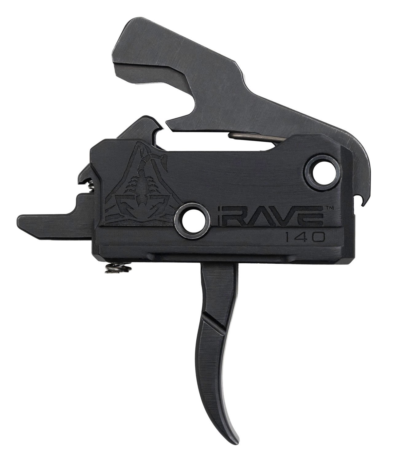 Rise Armament Rave 140 Curved Drop-In Trigger Black