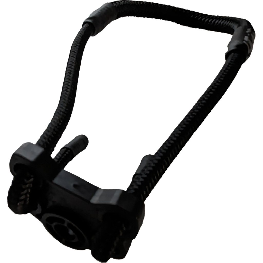 LOC OutdoorZ 14-2716-002 Stiffy Sling Maxx Black, 20" Rigid Carbon Mount