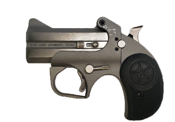 Bond Arms Rowdy 45LC/410 Derringer 3" Stainless 2rd MA Compliant - Bond Arms, Inc.