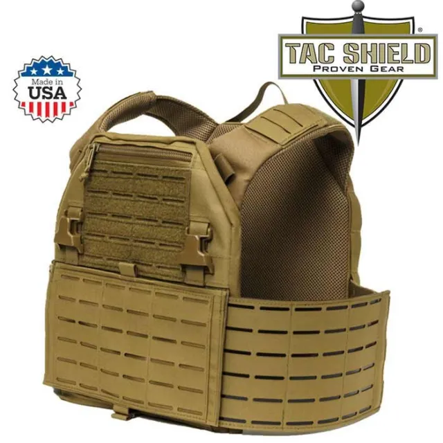 Buy Tac Shield RZR Molle Plate Carrier Coyote Tactical online