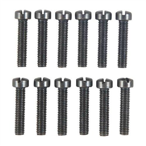 Brownells 12-28X1" SLOTTED FILLISTER HEAD SCREWS 12 PACK