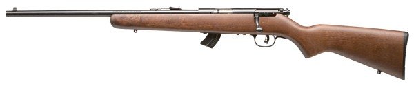 Buy Savage Arms 50701 Mark II GL 22 LR Caliber Bolt Action Rifle 10+1 Capacity 21" Barrel Satin Blued Finish High Luster Wood Stock 1:16 Twist 39.5" Overall Length 5.5 lb Weight Left Handed online