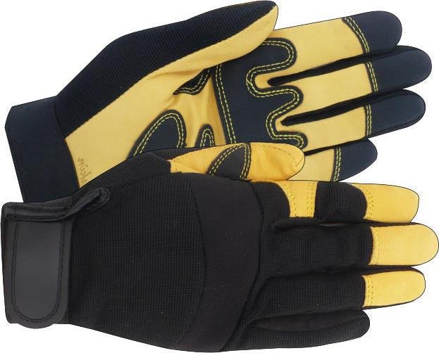 Buy RED 174-XL Goatskin Driver Glove X-Large Breathable Spandex Back, PVC Grip online