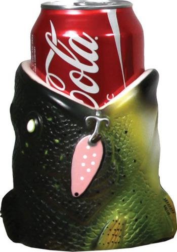 R.EDGE 449 Fish Head Can Cooler Double Wall Realistic Walleye